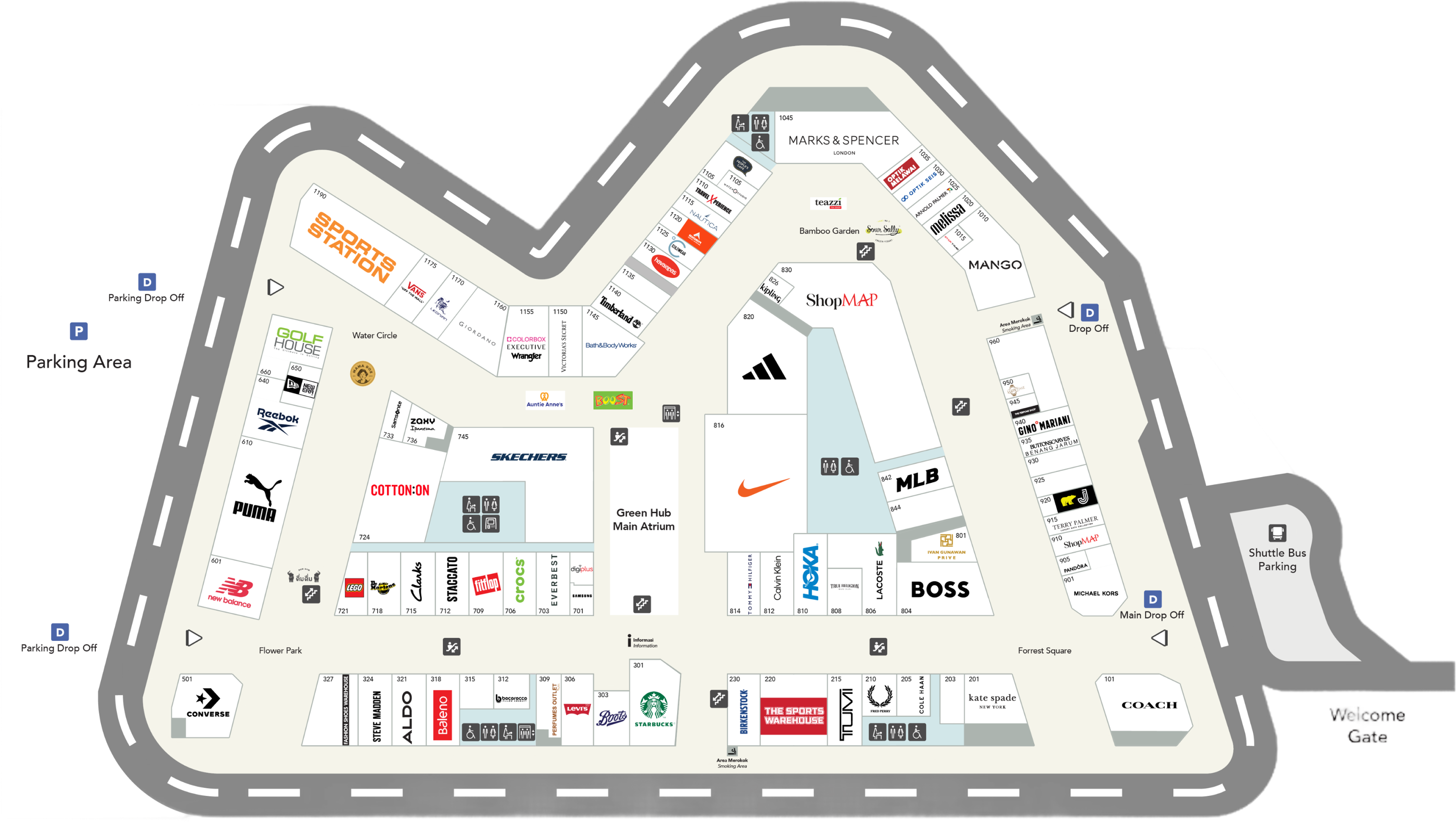L1 floor map